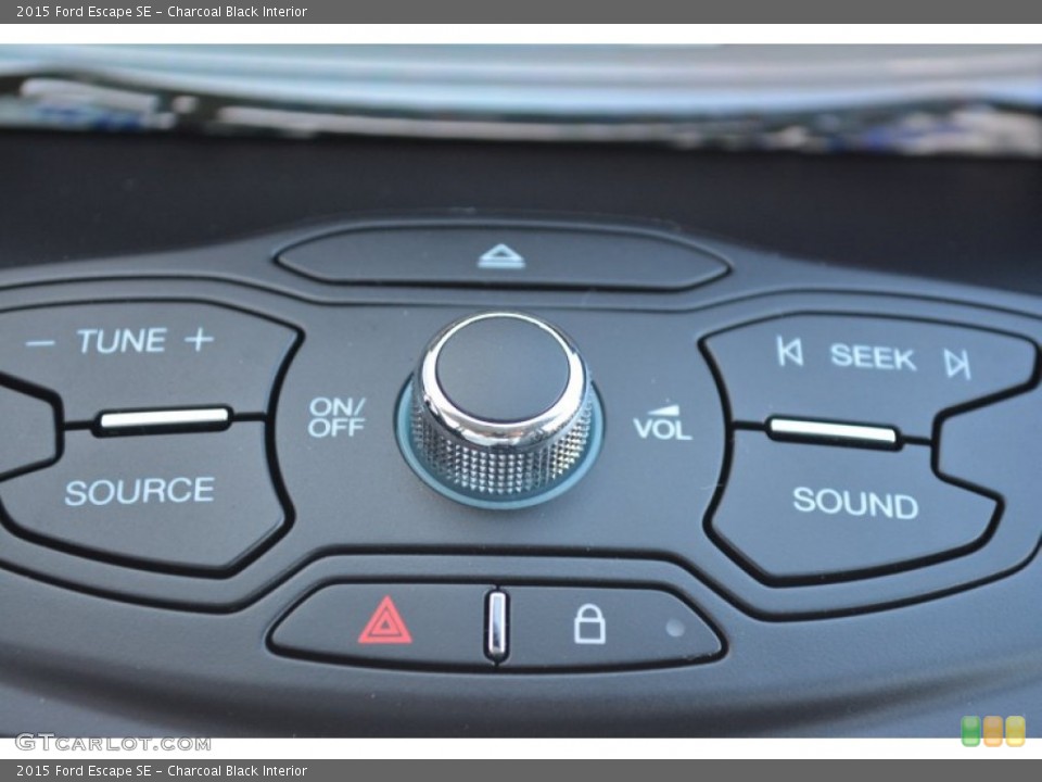 Charcoal Black Interior Controls for the 2015 Ford Escape SE #98496774