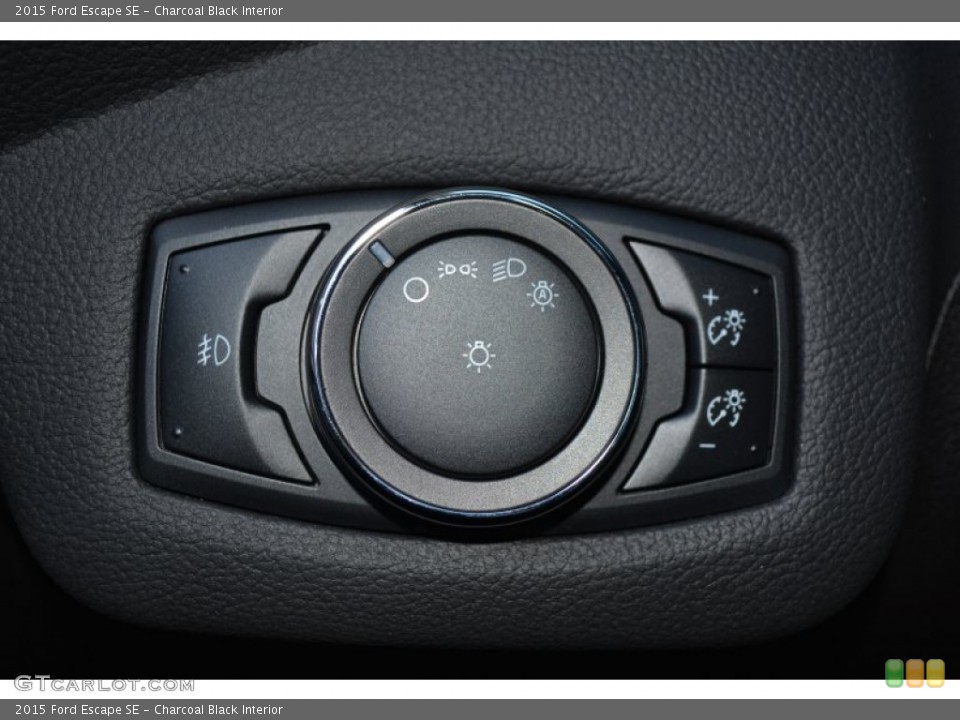Charcoal Black Interior Controls for the 2015 Ford Escape SE #98496844