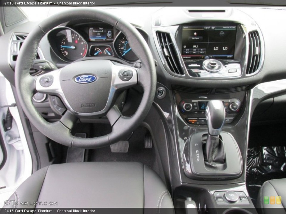 Charcoal Black Interior Dashboard for the 2015 Ford Escape Titanium #98500062