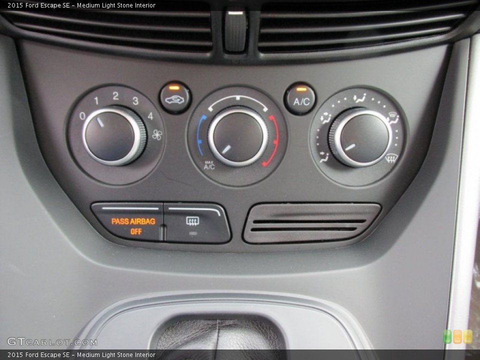 Medium Light Stone Interior Controls for the 2015 Ford Escape SE #98500392