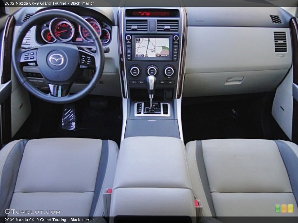 Black Interior Dashboard for the 2009 Mazda CX-9 Grand Touring #98506046