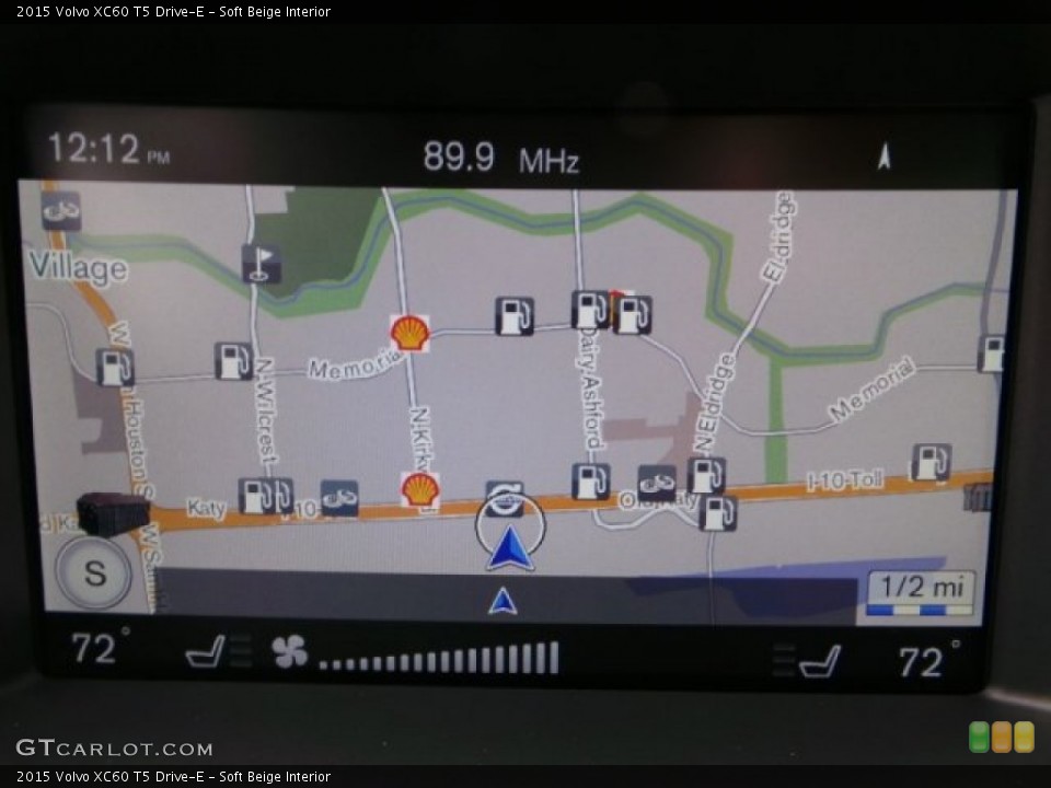 Soft Beige Interior Navigation for the 2015 Volvo XC60 T5 Drive-E #98509124