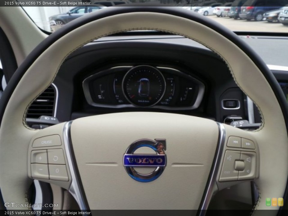 Soft Beige Interior Steering Wheel for the 2015 Volvo XC60 T5 Drive-E #98509184