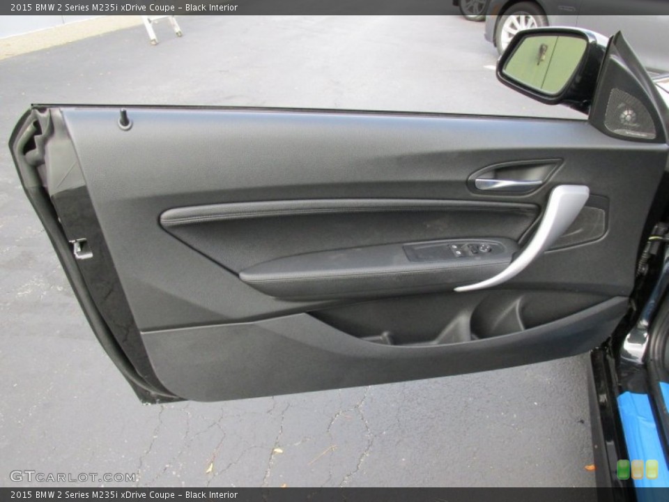 Black Interior Door Panel for the 2015 BMW 2 Series M235i xDrive Coupe #98513594