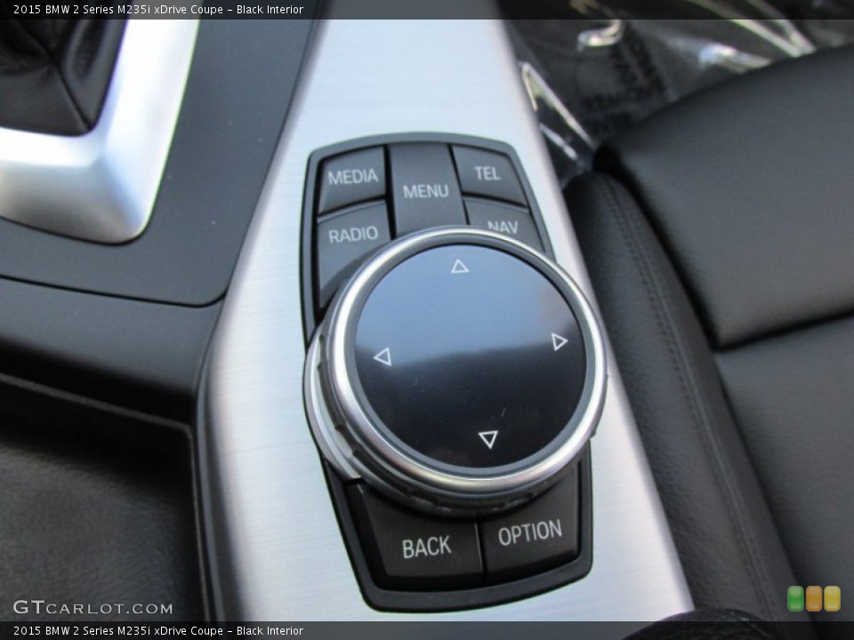 Black Interior Controls for the 2015 BMW 2 Series M235i xDrive Coupe #98513732