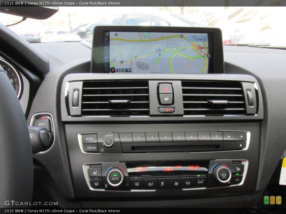 Coral Red/Black Interior Controls for the 2015 BMW 2 Series M235i xDrive Coupe #98516079