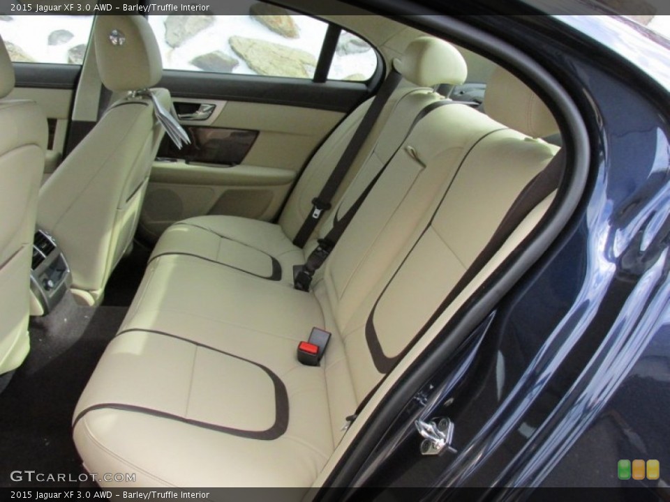 Barley/Truffle Interior Rear Seat for the 2015 Jaguar XF 3.0 AWD #98516997