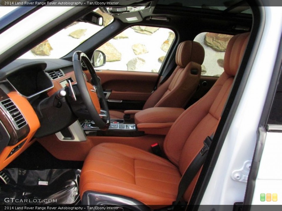 Tan/Ebony Interior Front Seat for the 2014 Land Rover Range Rover Autobiography #98517417