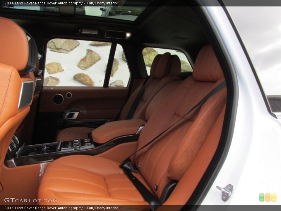 Tan/Ebony Interior Rear Seat for the 2014 Land Rover Range Rover Autobiography #98517441