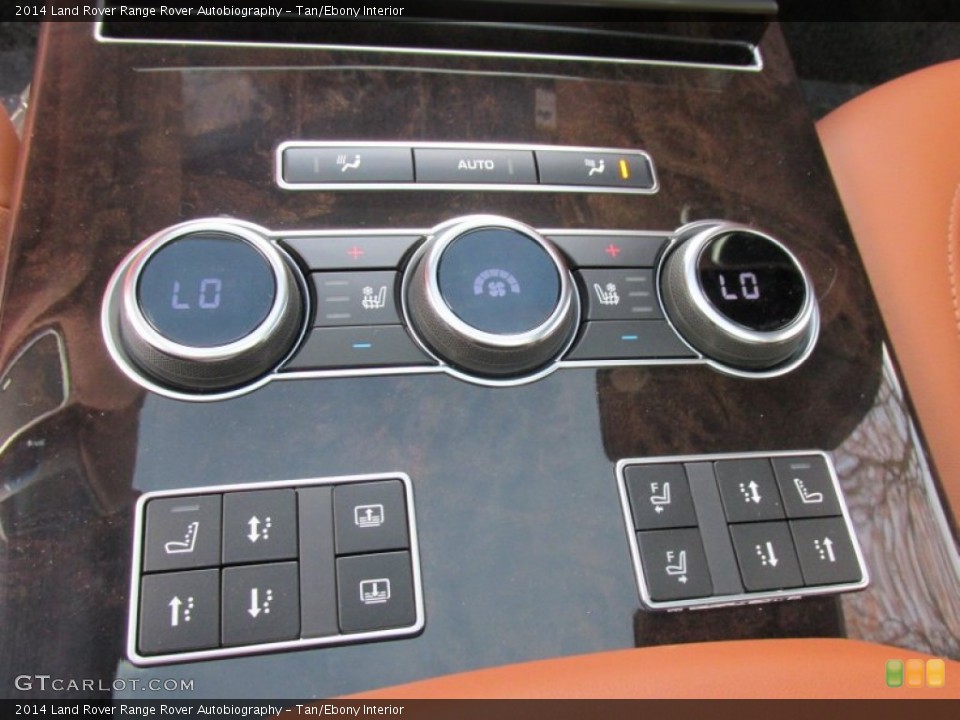 Tan/Ebony Interior Controls for the 2014 Land Rover Range Rover Autobiography #98517483