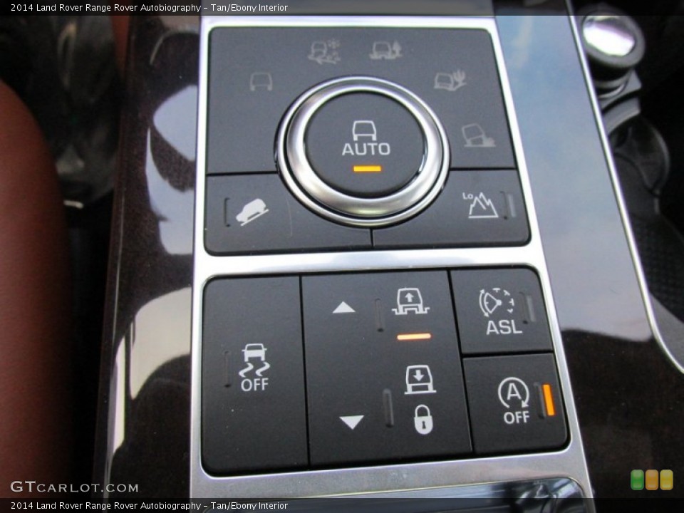 Tan/Ebony Interior Controls for the 2014 Land Rover Range Rover Autobiography #98517555