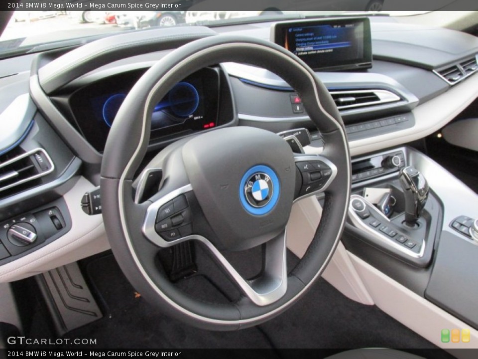 Mega Carum Spice Grey Interior Dashboard for the 2014 BMW i8 Mega World #98518797