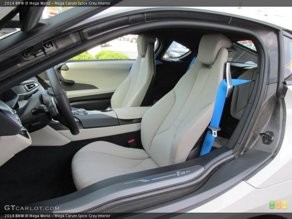 Mega Carum Spice Grey Interior Photo for the 2014 BMW i8 Mega World #98518815