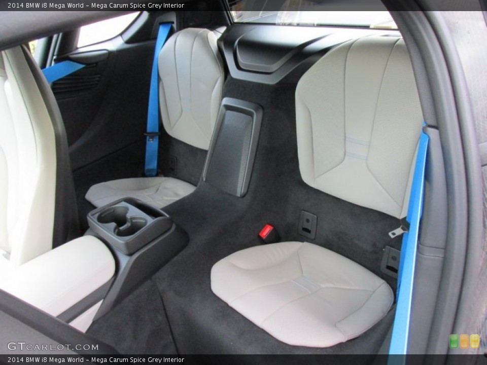 Mega Carum Spice Grey Interior Rear Seat for the 2014 BMW i8 Mega World #98518833