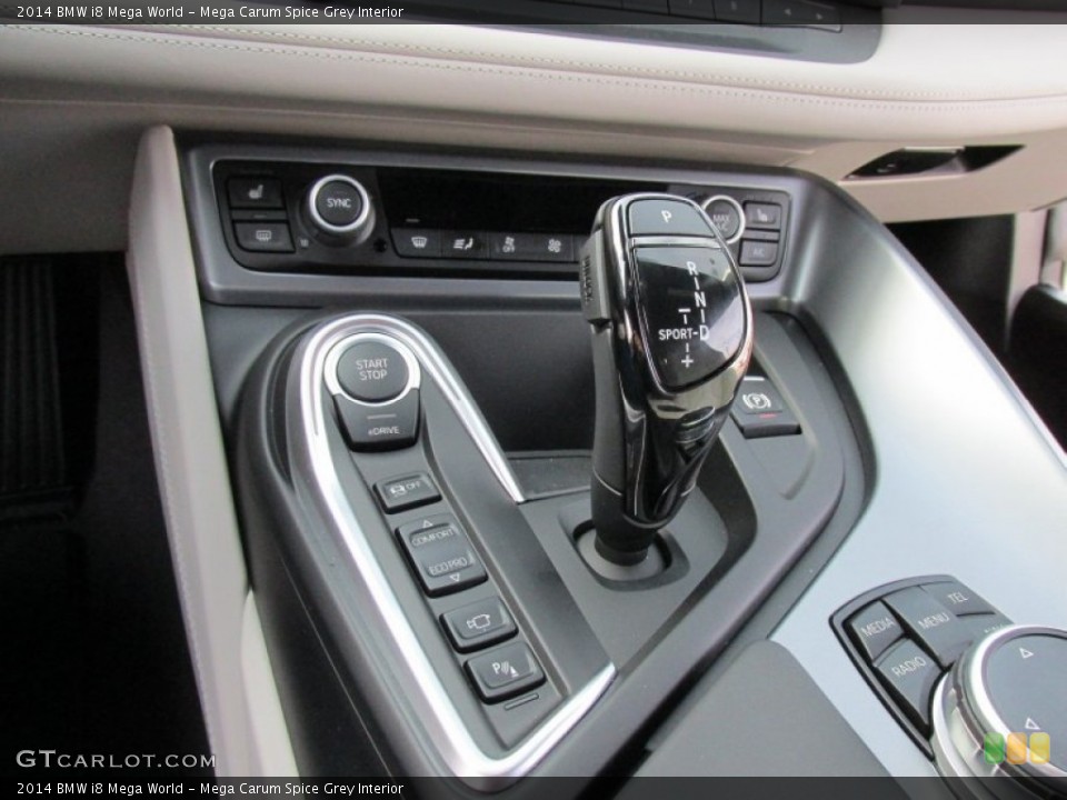 Mega Carum Spice Grey Interior Transmission for the 2014 BMW i8 Mega World #98518854