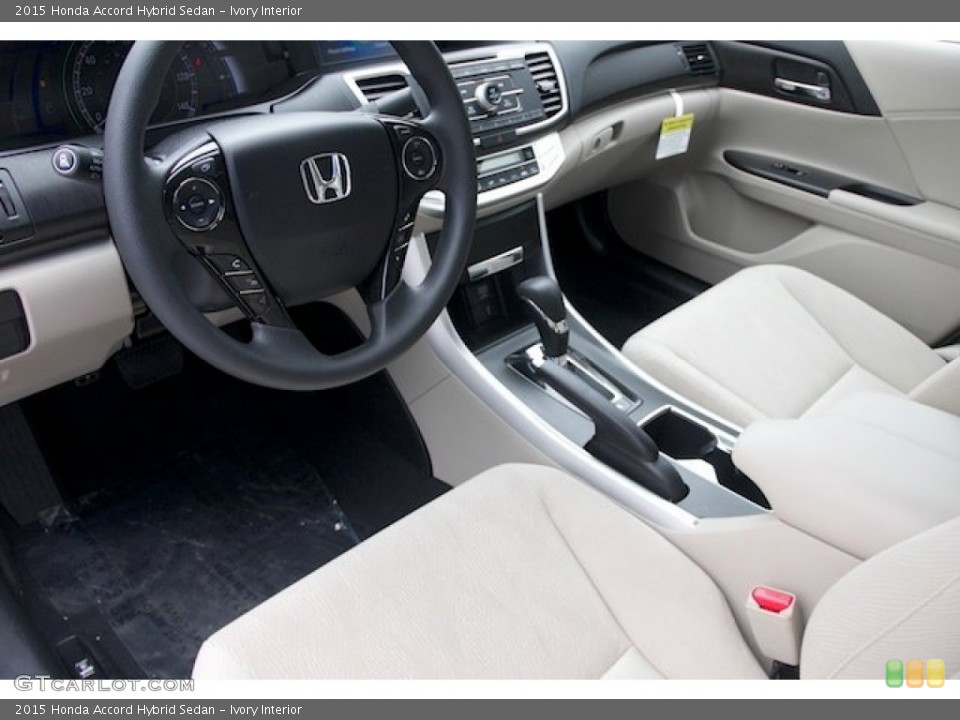 Ivory Interior Prime Interior for the 2015 Honda Accord Hybrid Sedan #98520450