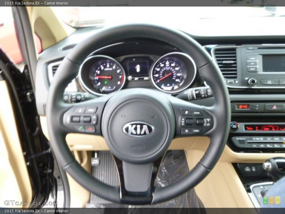 Camel Interior Steering Wheel for the 2015 Kia Sedona EX #98545830