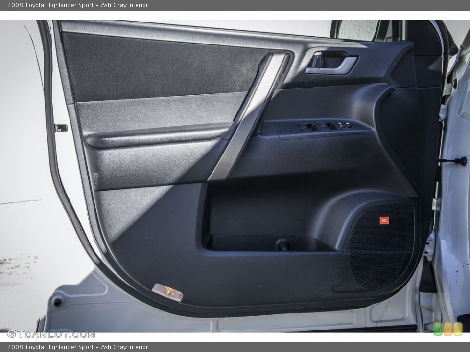 Ash Gray Interior Door Panel for the 2008 Toyota Highlander Sport #98548523