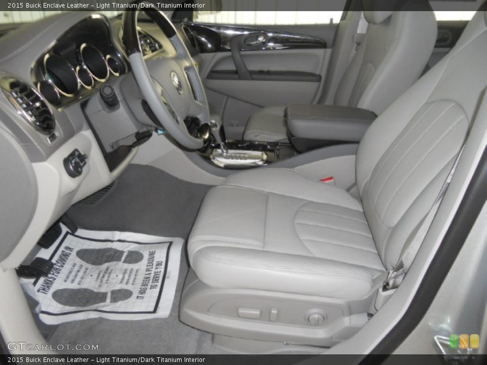 Light Titanium/Dark Titanium Interior Photo for the 2015 Buick Enclave Leather #98552084