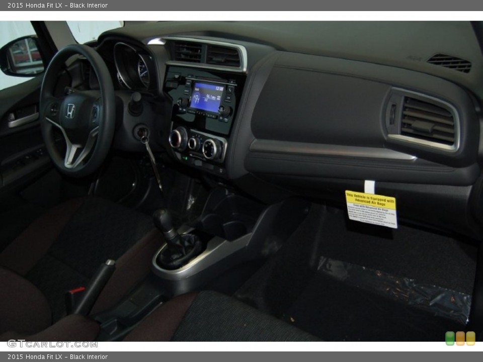 Black Interior Dashboard for the 2015 Honda Fit LX #98560247