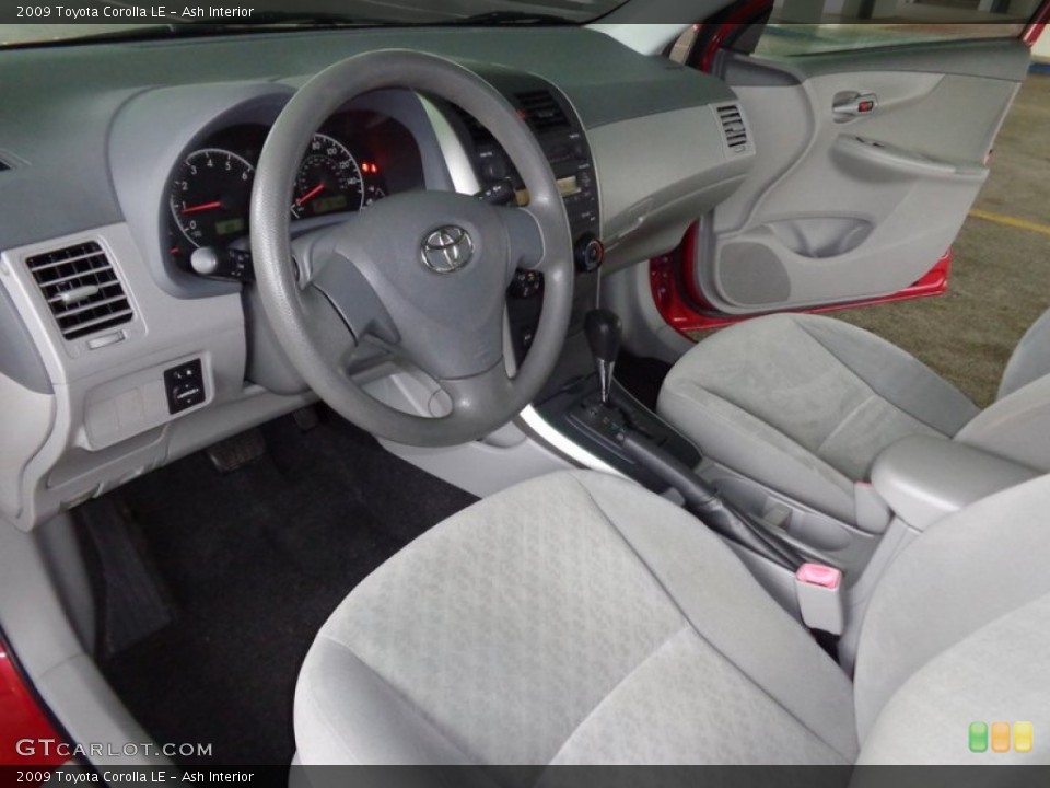Ash Interior Photo for the 2009 Toyota Corolla LE #98563130