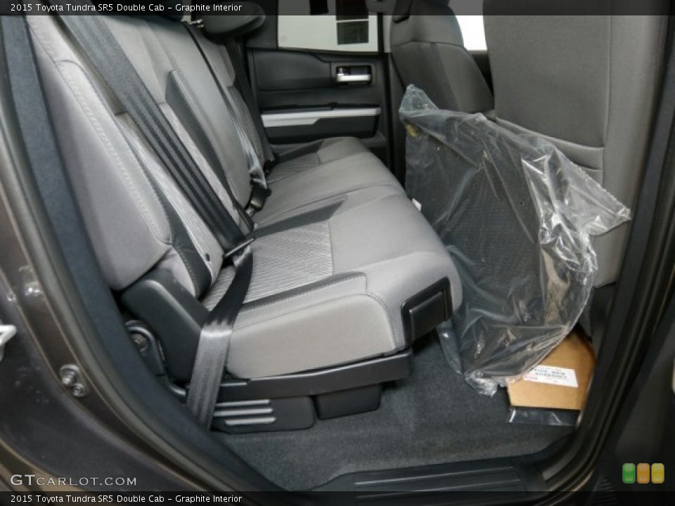 Graphite Interior Rear Seat for the 2015 Toyota Tundra SR5 Double Cab #98570389