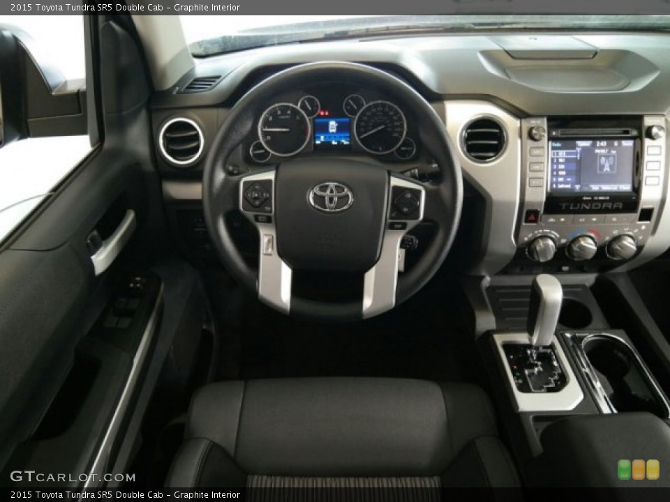 Graphite Interior Dashboard for the 2015 Toyota Tundra SR5 Double Cab #98570401