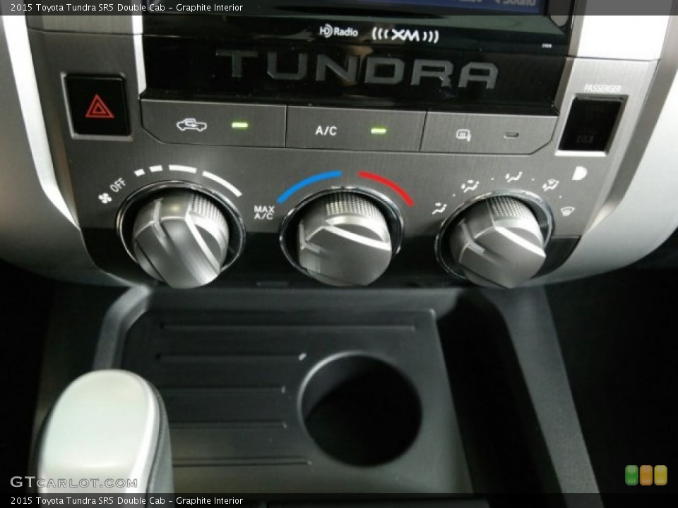 Graphite Interior Controls for the 2015 Toyota Tundra SR5 Double Cab #98570422