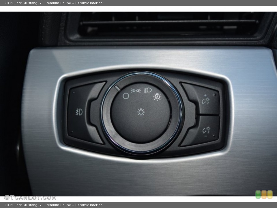 Ceramic Interior Controls for the 2015 Ford Mustang GT Premium Coupe #98576577