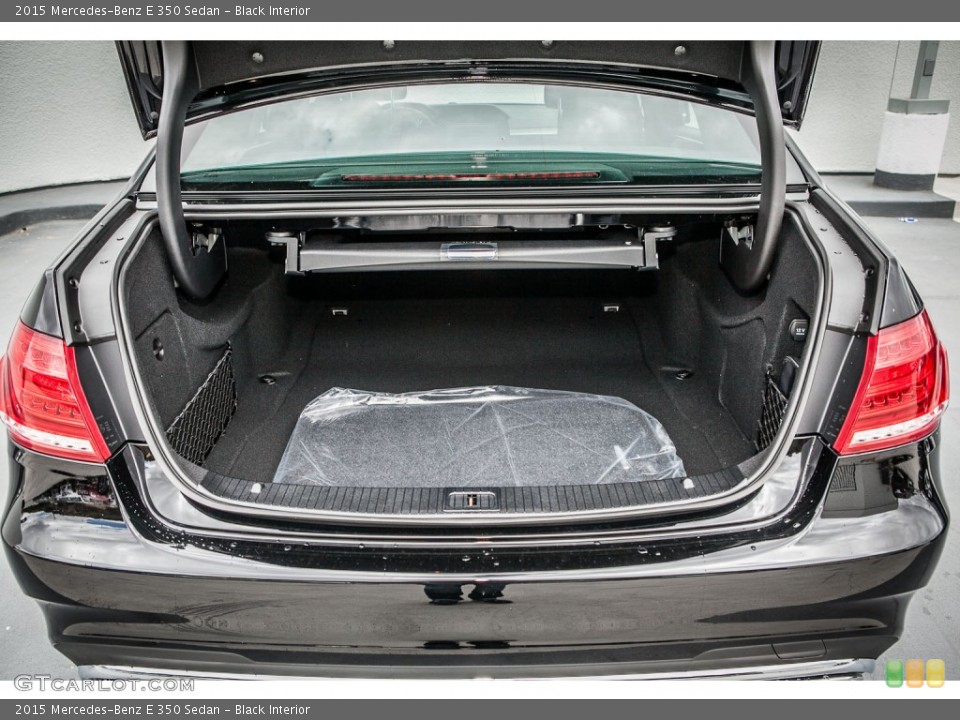 Black Interior Trunk for the 2015 Mercedes-Benz E 350 Sedan #98579590