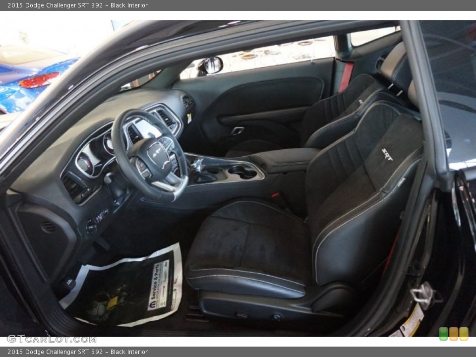 Black Interior Photo for the 2015 Dodge Challenger SRT 392 #98584591