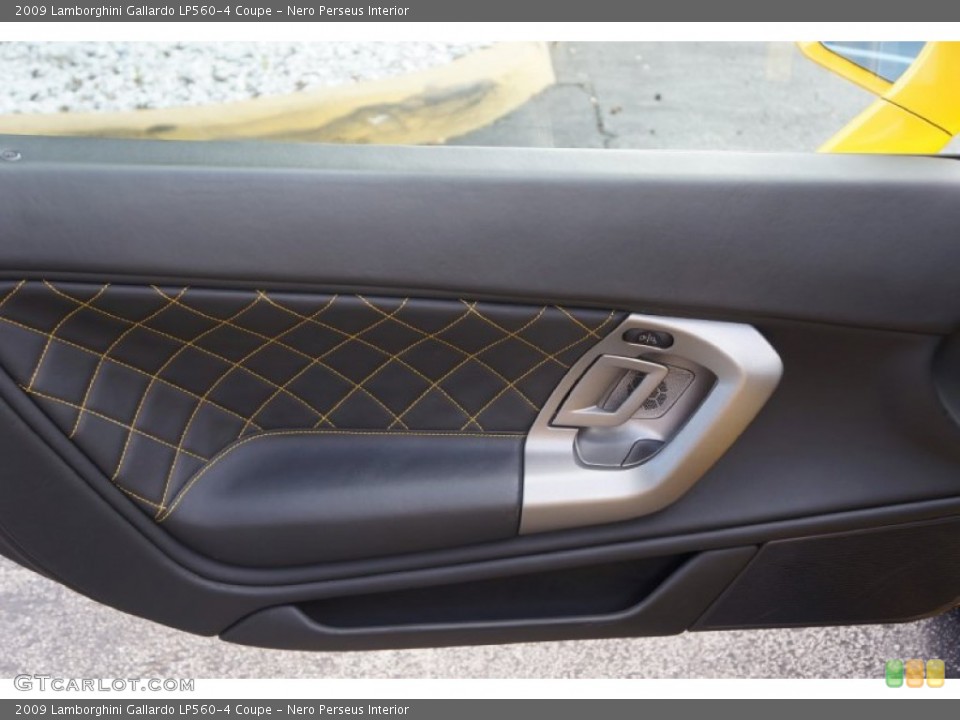 Nero Perseus Interior Door Panel for the 2009 Lamborghini Gallardo LP560-4 Coupe #98589754
