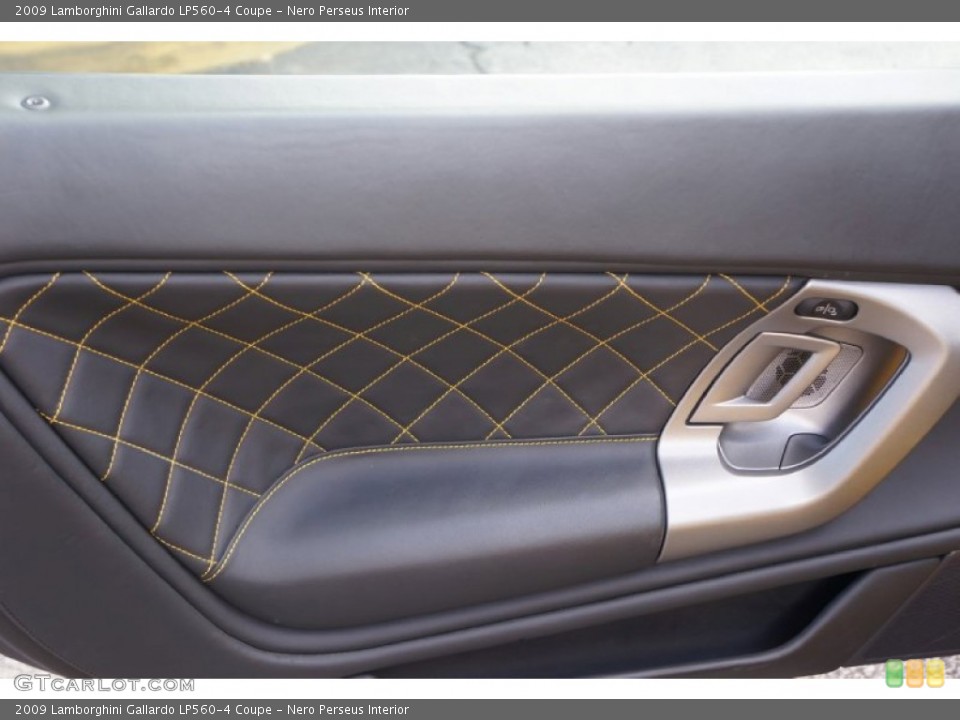 Nero Perseus Interior Door Panel for the 2009 Lamborghini Gallardo LP560-4 Coupe #98589799