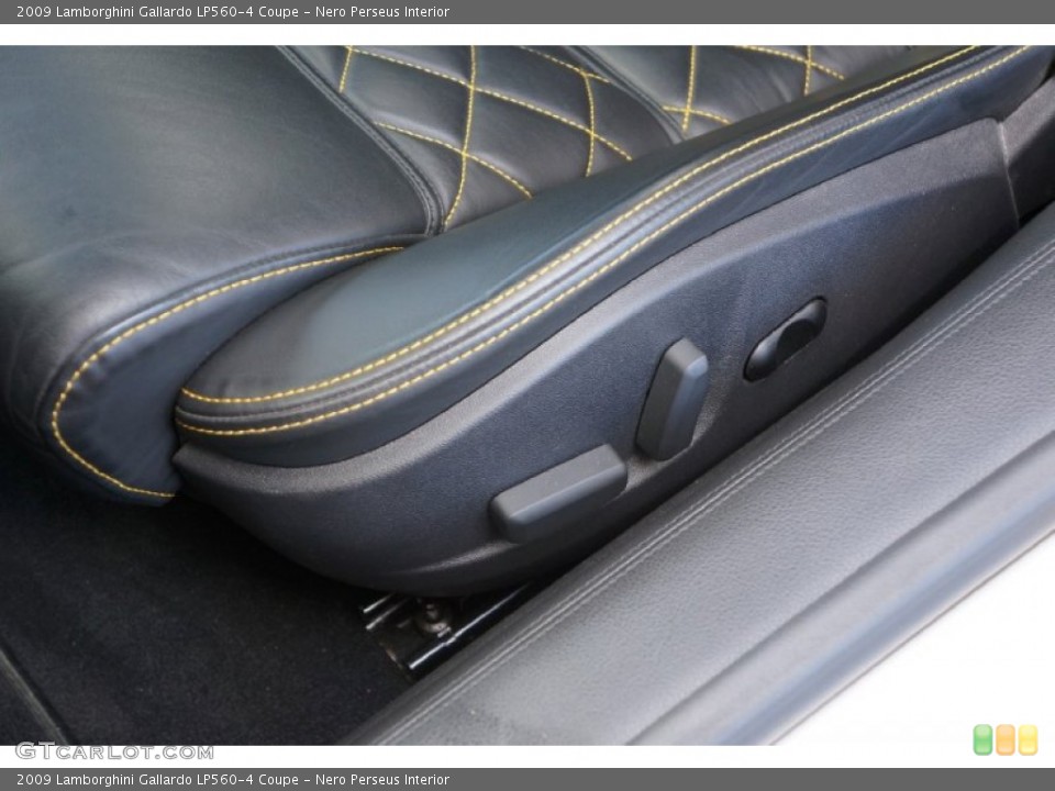 Nero Perseus Interior Controls for the 2009 Lamborghini Gallardo LP560-4 Coupe #98589937