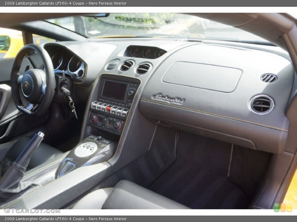 Nero Perseus Interior Dashboard for the 2009 Lamborghini Gallardo LP560-4 Coupe #98590033