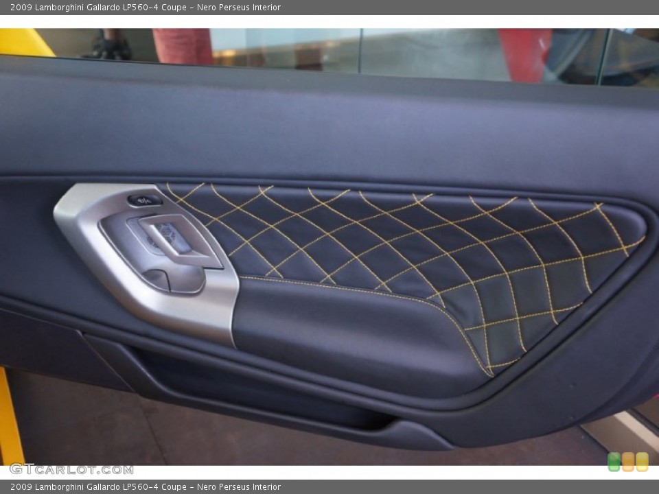 Nero Perseus Interior Door Panel for the 2009 Lamborghini Gallardo LP560-4 Coupe #98590055
