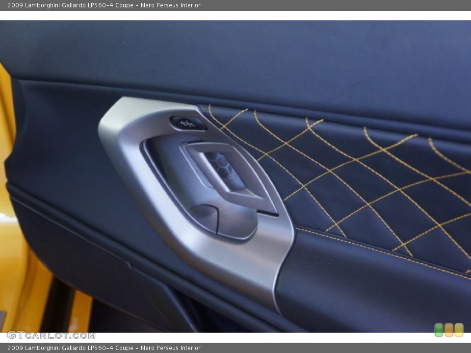 Nero Perseus Interior Door Panel for the 2009 Lamborghini Gallardo LP560-4 Coupe #98590075