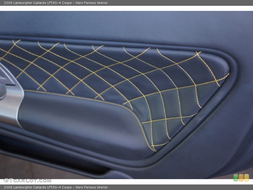 Nero Perseus Interior Door Panel for the 2009 Lamborghini Gallardo LP560-4 Coupe #98590096