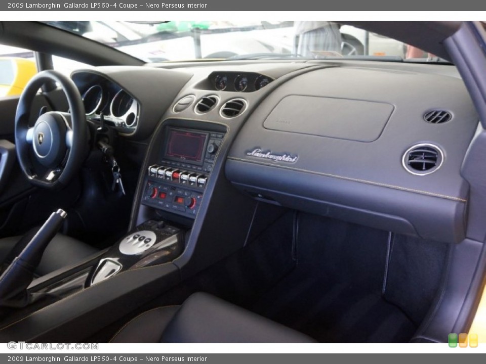 Nero Perseus Interior Dashboard for the 2009 Lamborghini Gallardo LP560-4 Coupe #98590114