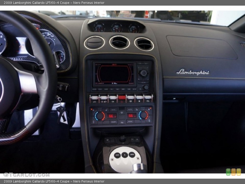 Nero Perseus Interior Controls for the 2009 Lamborghini Gallardo LP560-4 Coupe #98590255