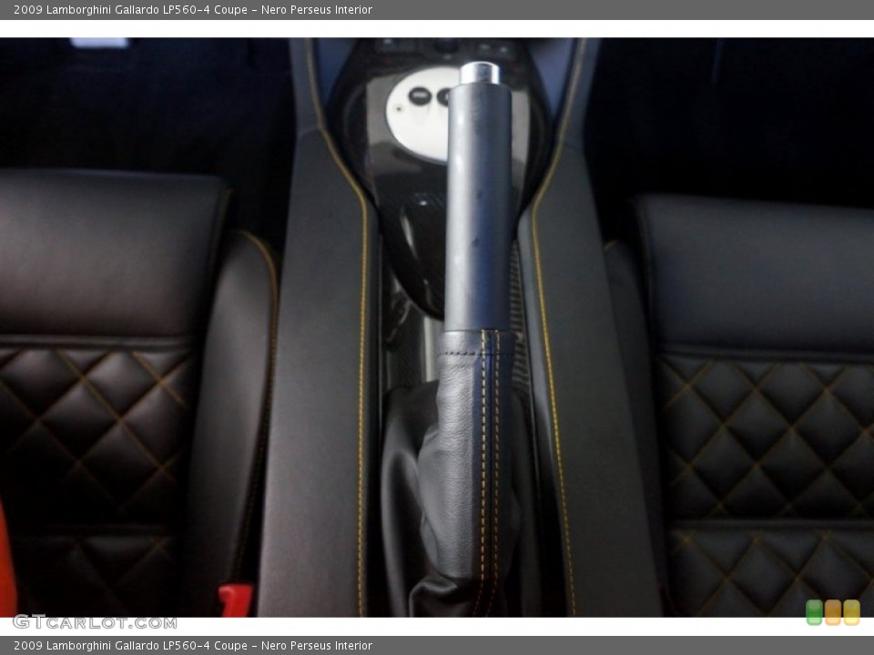 Nero Perseus Interior Controls for the 2009 Lamborghini Gallardo LP560-4 Coupe #98590333