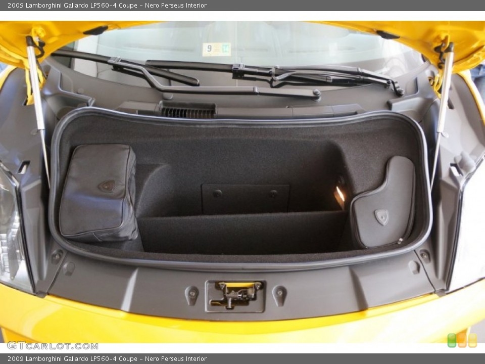 Nero Perseus Interior Trunk for the 2009 Lamborghini Gallardo LP560-4 Coupe #98590579