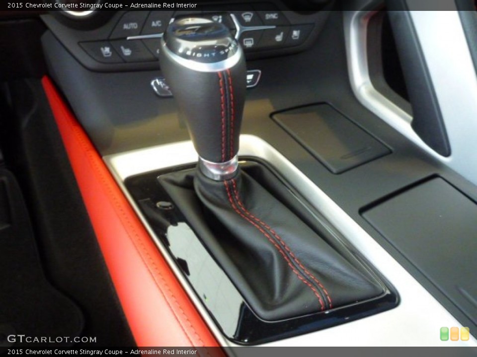 Adrenaline Red Interior Transmission for the 2015 Chevrolet Corvette Stingray Coupe #98595916