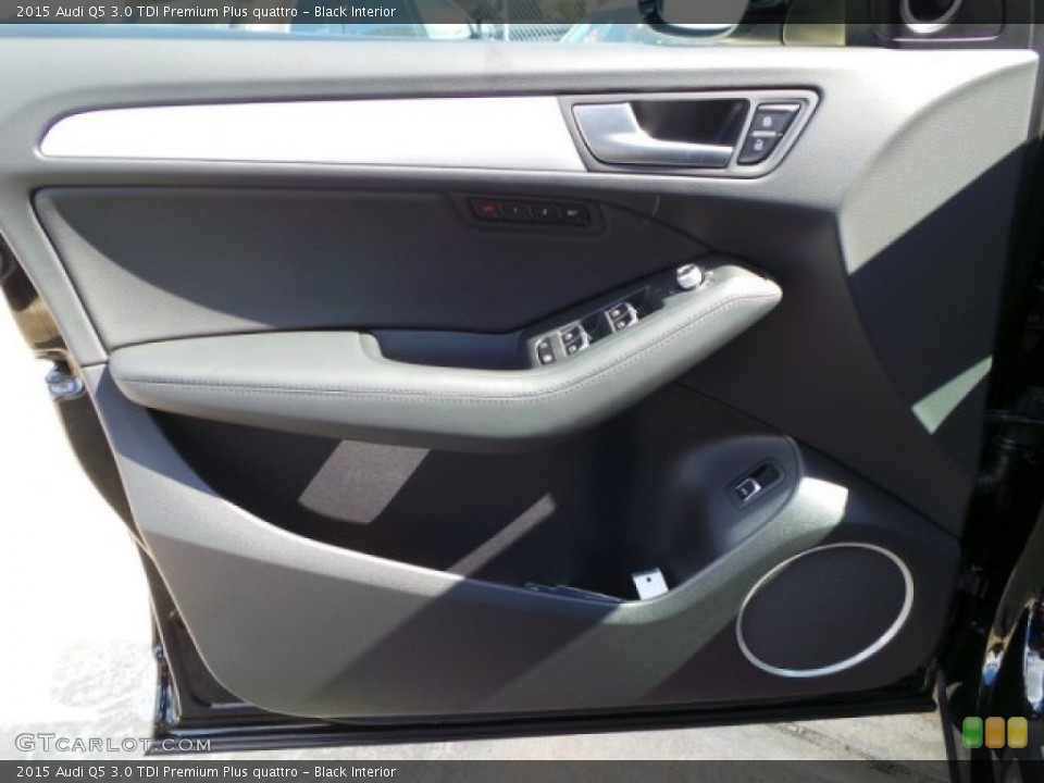 Black Interior Door Panel for the 2015 Audi Q5 3.0 TDI Premium Plus quattro #98603678