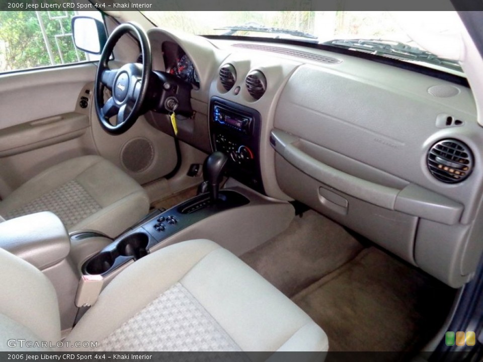 Khaki Interior Photo for the 2006 Jeep Liberty CRD Sport 4x4 #98612711