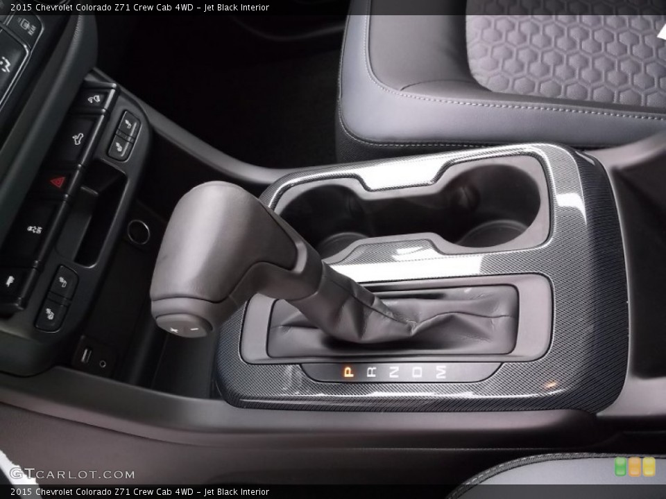 Jet Black Interior Transmission for the 2015 Chevrolet Colorado Z71 Crew Cab 4WD #98616578