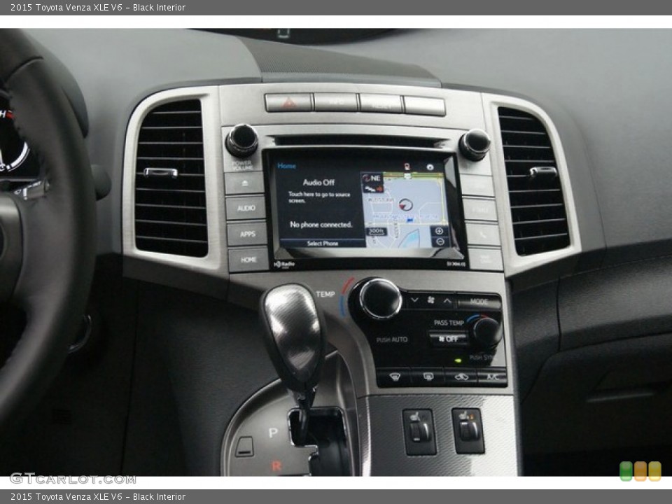 Black Interior Controls for the 2015 Toyota Venza XLE V6 #98623314