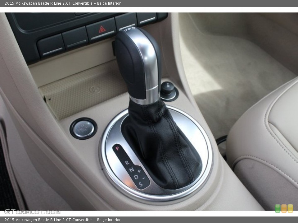 Beige Interior Transmission for the 2015 Volkswagen Beetle R Line 2.0T Convertible #98627496