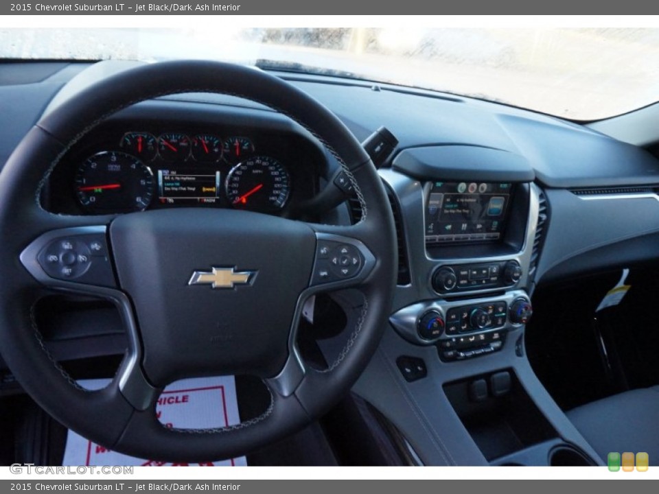 Jet Black Dark Ash Interior Dashboard For The 2015 Chevrolet