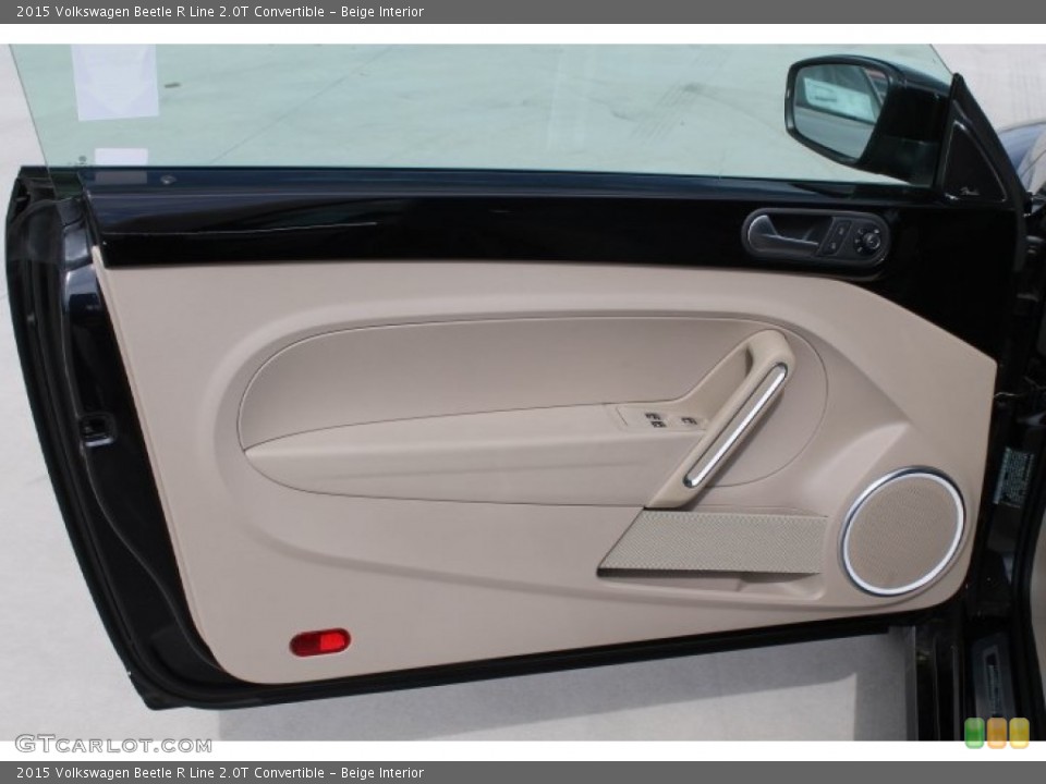 Beige Interior Door Panel for the 2015 Volkswagen Beetle R Line 2.0T Convertible #98628897